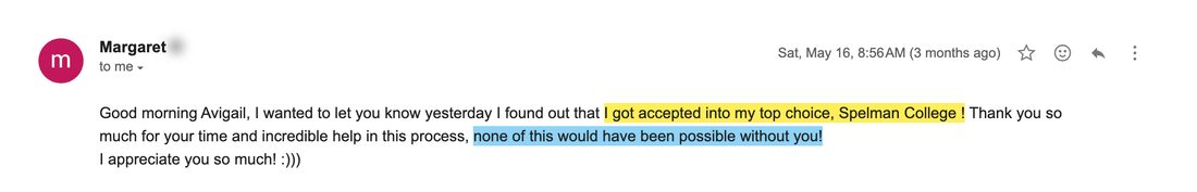 Spelman College acceptance
