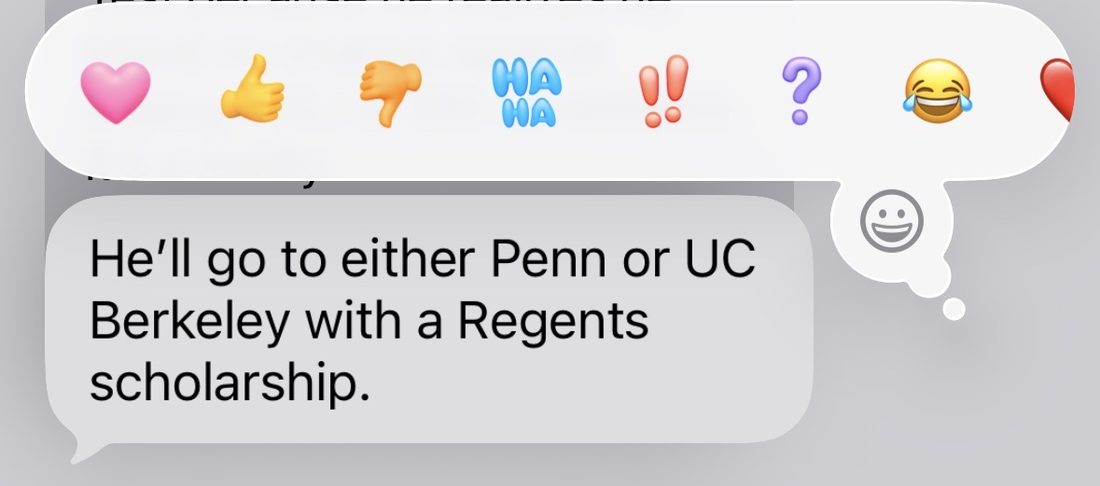 Penn and UC Berkeley acceptance